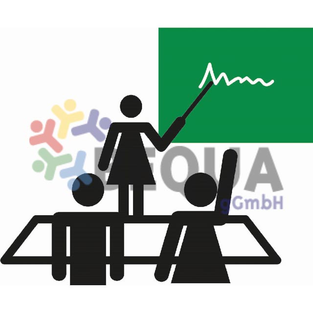 Unterricht grune Tafel