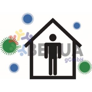 Zu Hause bleiben Viren
