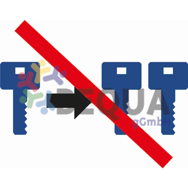 Schlüssel nicht kopieren